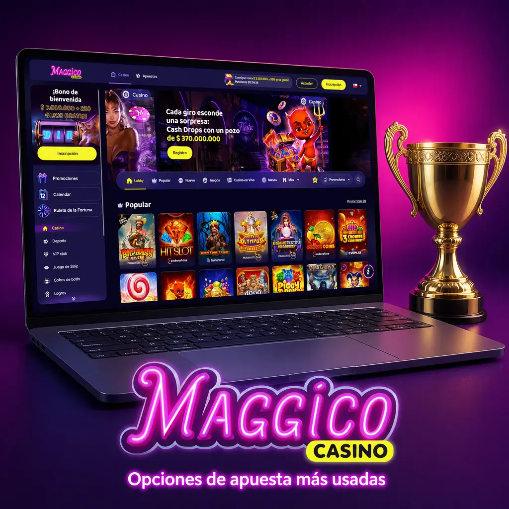 Cupón de apuestas Maggico con cuotas, monto, ganancia y mercados prepartido, en vivo, combinadas y hándicap