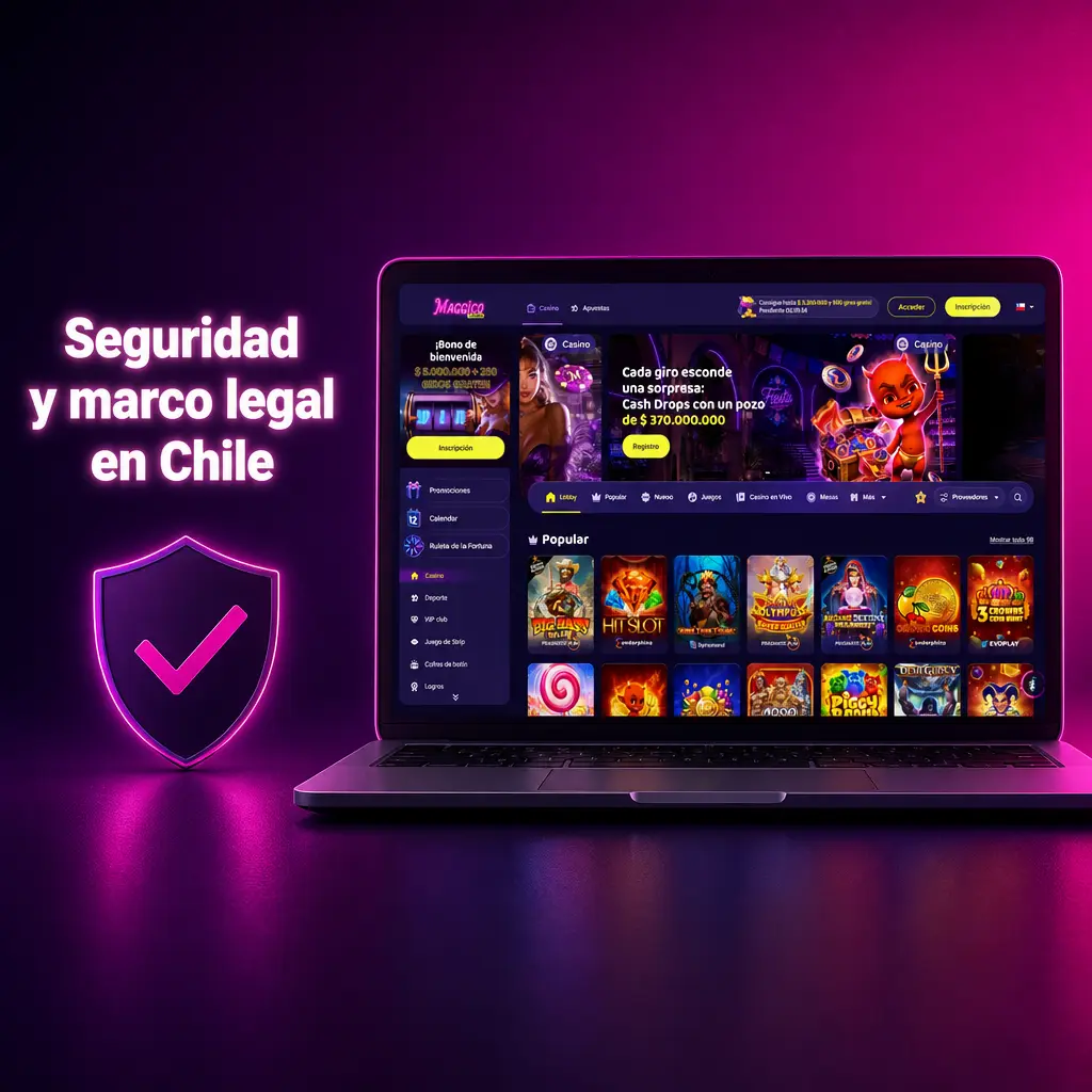 Seguridad y marco legal en Chile: KYC, cifrado, control de edad y juego responsable en Maggico 2026