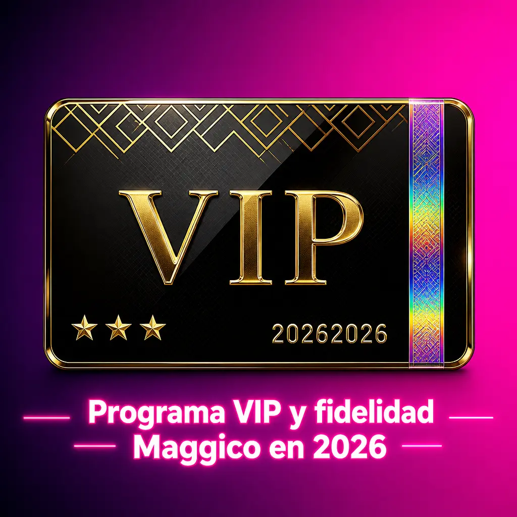 Programa VIP Maggico 2026 con beneficios por actividad, apuestas, depósitos y promociones elegibles
